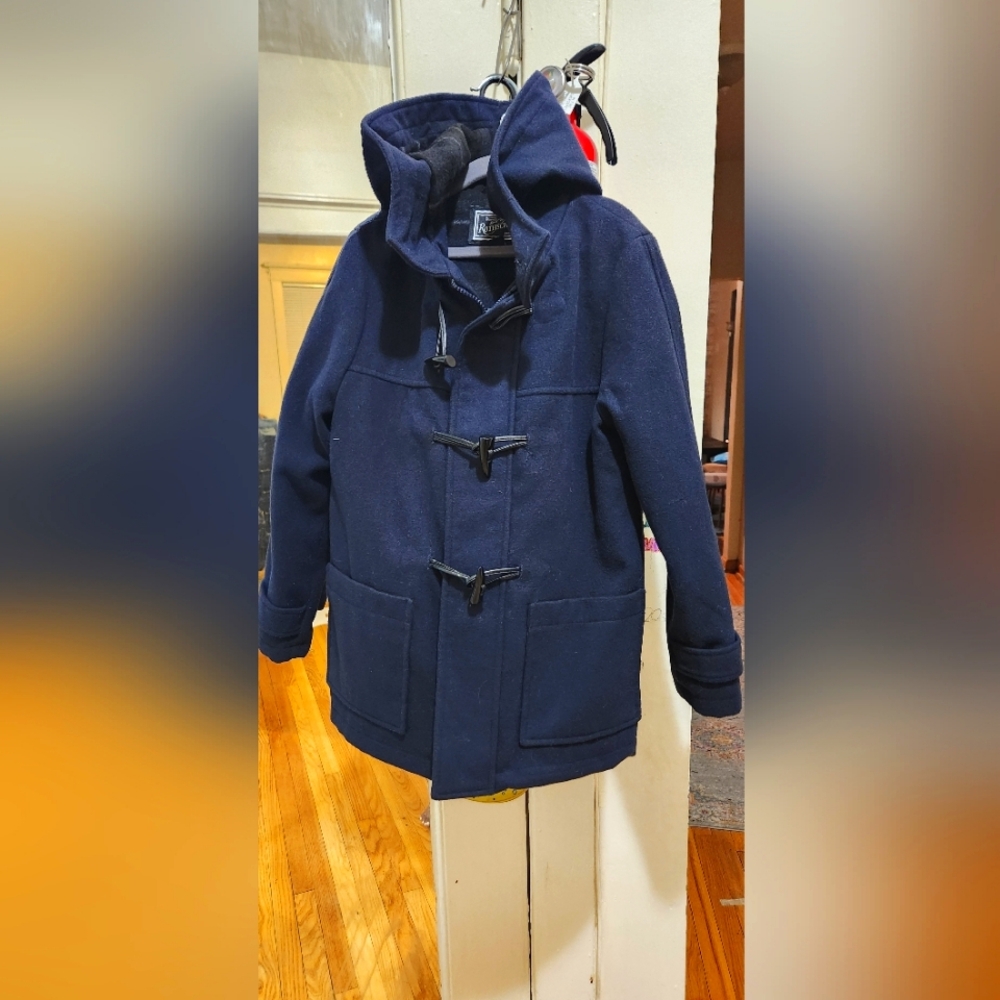 Boys midweight peacoat